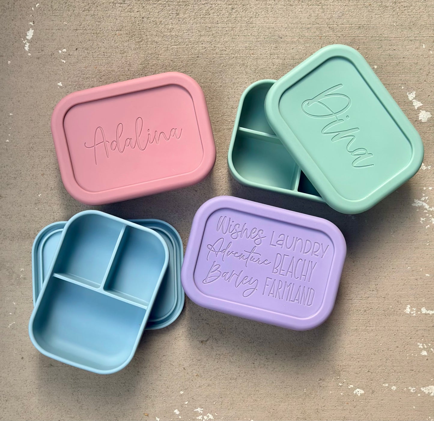 Silicone Bento / Snack Boxes