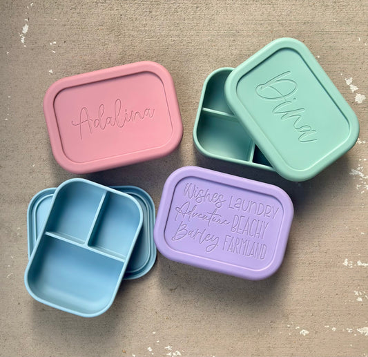 Silicone Bento / Snack Boxes