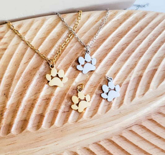 Petite Paw Print Necklace