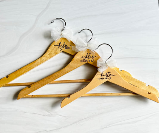 Custom Wood Hangers