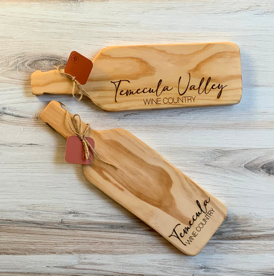 Wine Bottle Cutting/Serving Boards